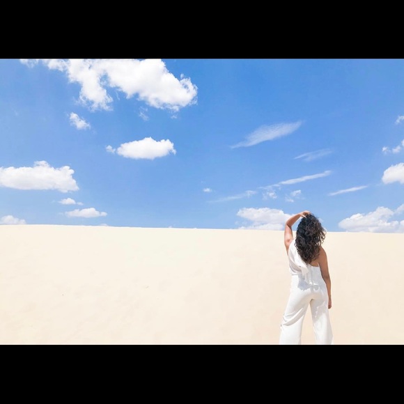 White one shoulder top - Picture 2 of 2